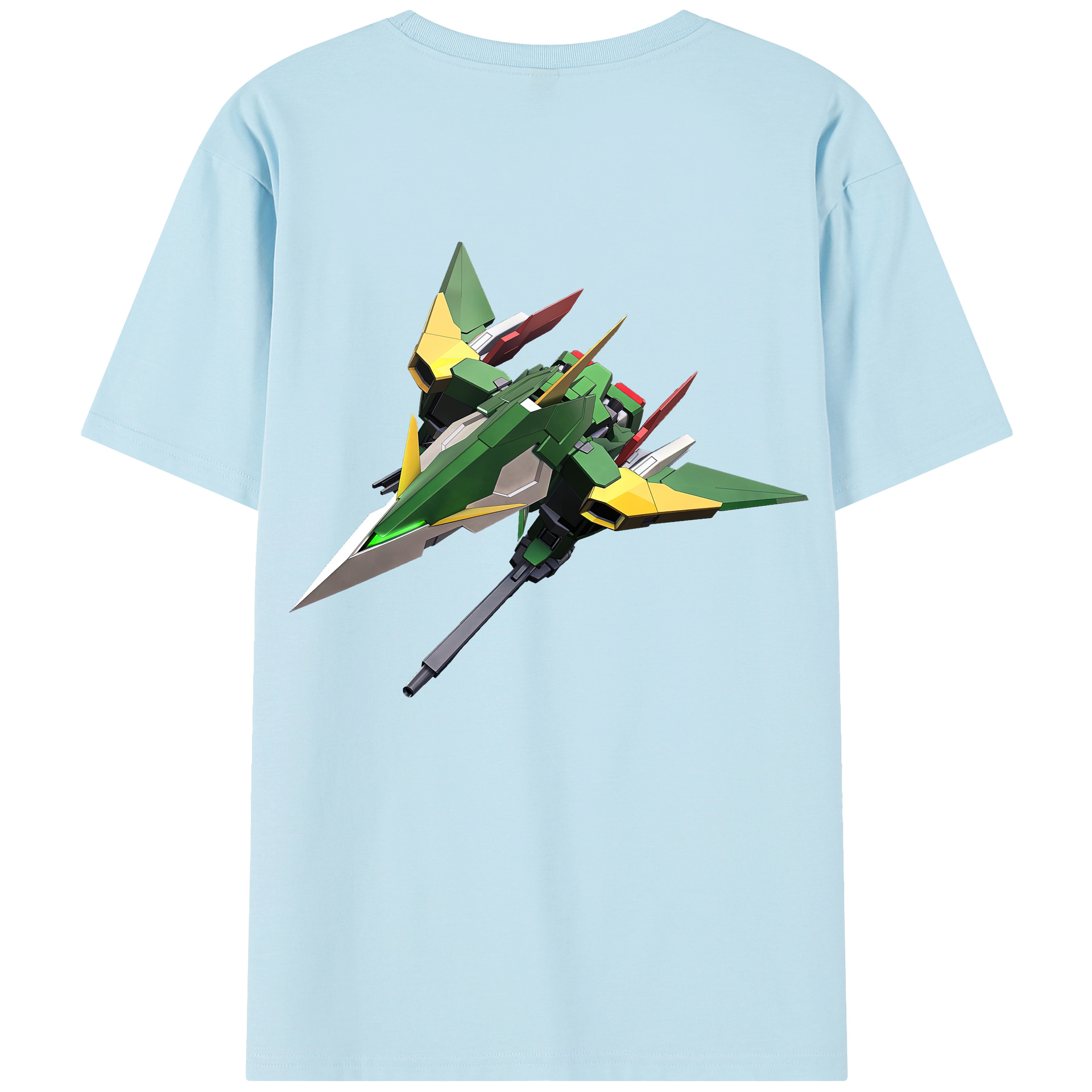 （画像用） 機動戦士ガンダム Mobile Suit Gundam 綿100％半袖Tシャツ（背面プリント）